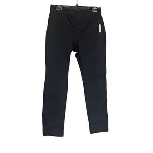 da-sh Pants Womens Size PS Heather Grey Slim Straight Pull On Ponte Casual NWT